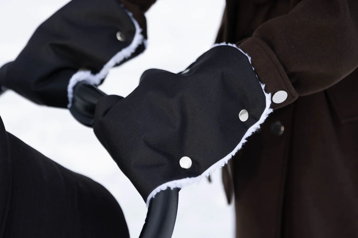 SENSILLO Babakocsi kézmelegítő, grafit - Image 6