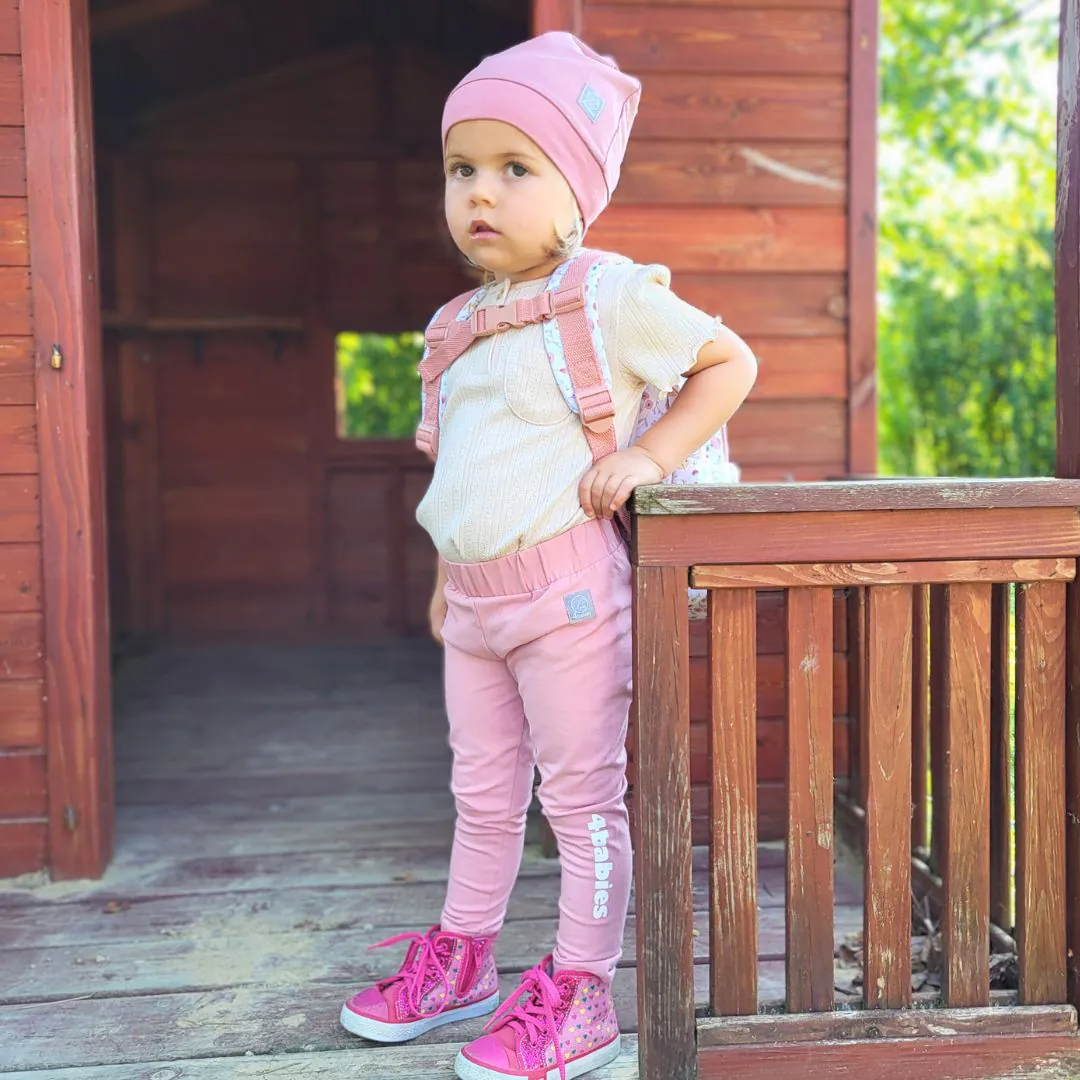 4BABIES Leggings, old rose - Image 3
