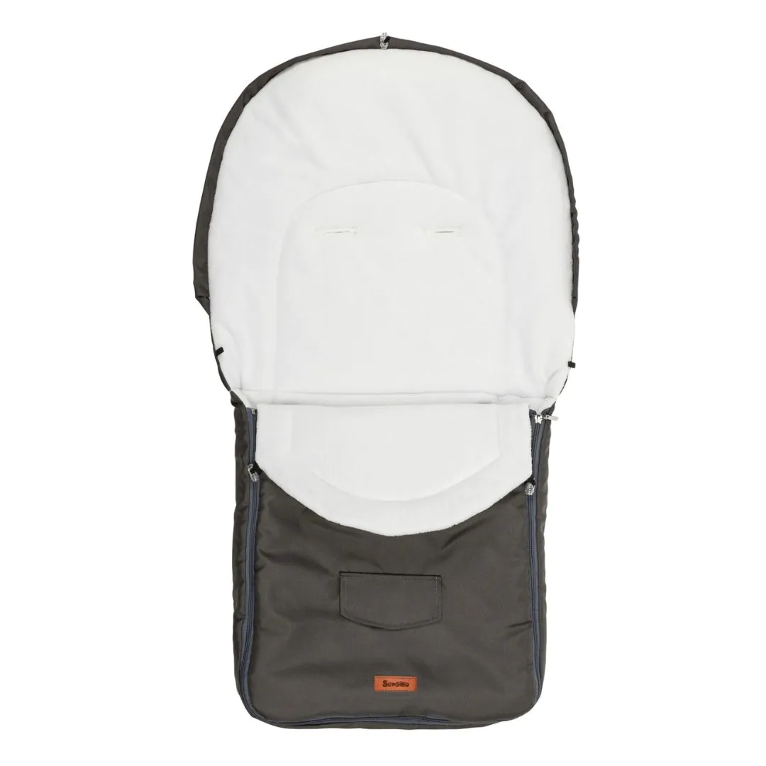 SENSILLO Babakocsi Bundazsák – Grafit (95x40)