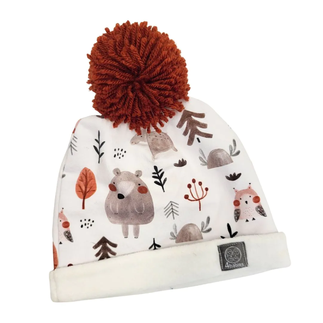 4BABIES "Kedves fenyves" téli sapka, 1-2 év