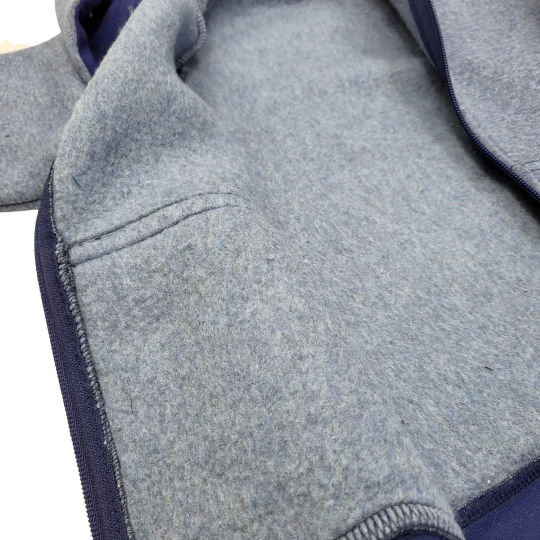 4BABIES Thermo kapucnis cipzáros pulcsi, kék - Image 3