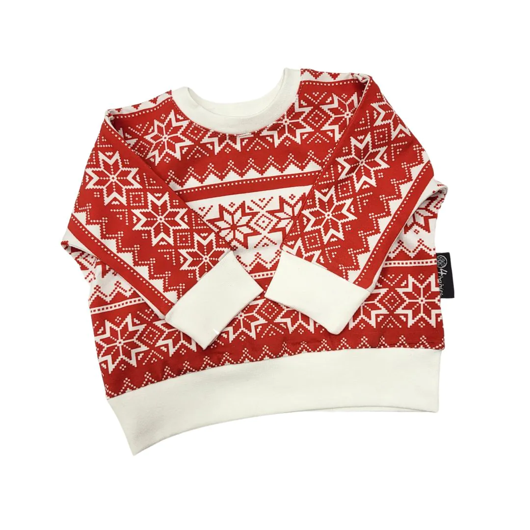 4BABIES "Norvég manó" pulcsi, 74-80-as méret