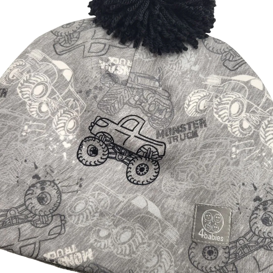 4BABIES "Monszterek" sapka & sál szett - Image 4
