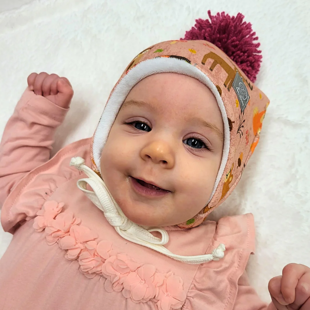 4BABIES "Édes pagony" téli kötős babasapka - Image 2