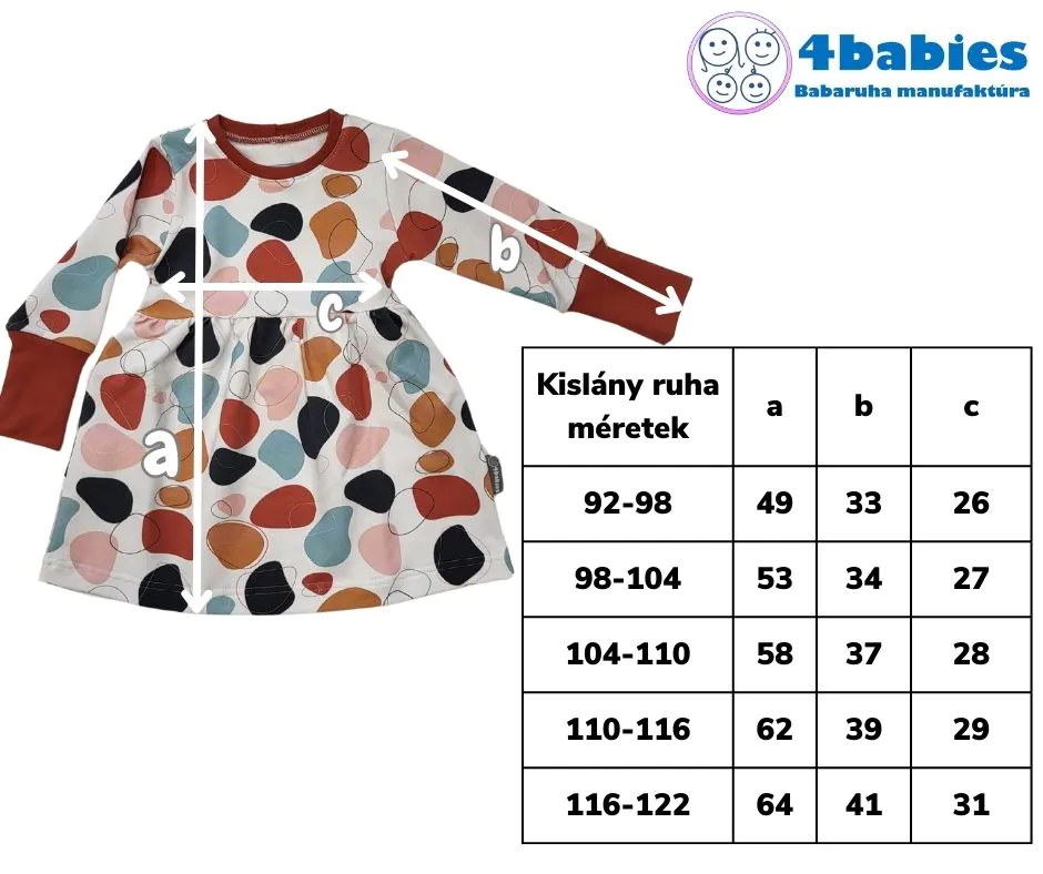 4BABIES "Szívözön" kislány ruha - Image 3