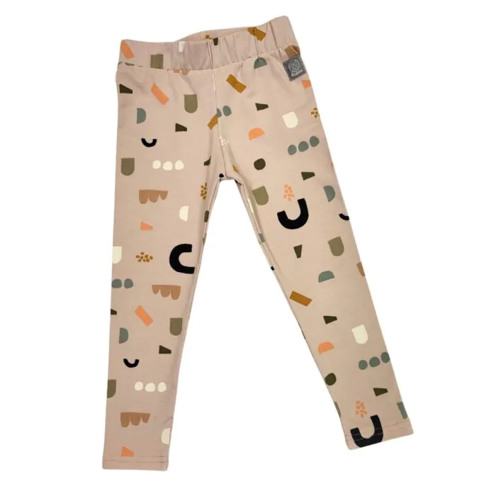 4BABIES "Natúr absztrakt" leggings