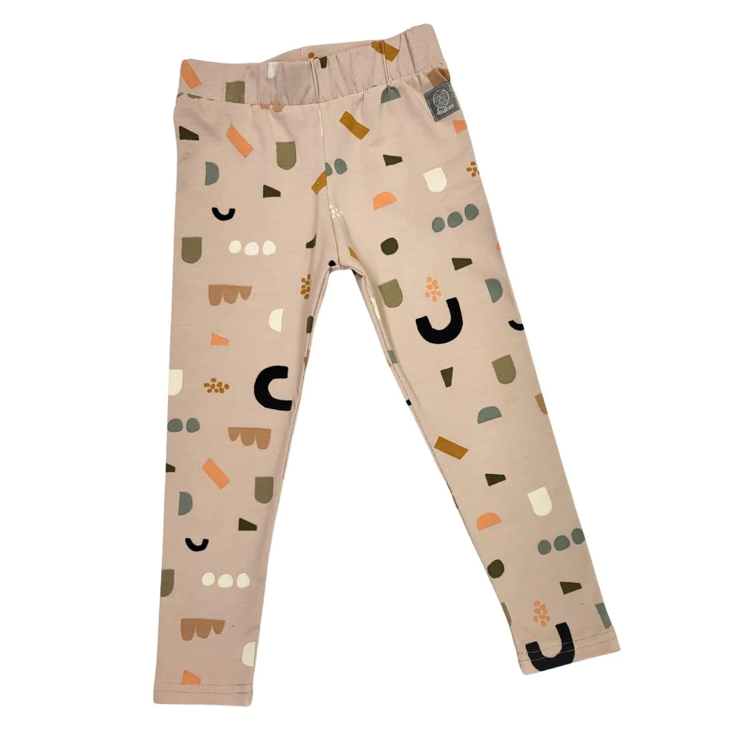 4BABIES "Natúr absztrakt" leggings