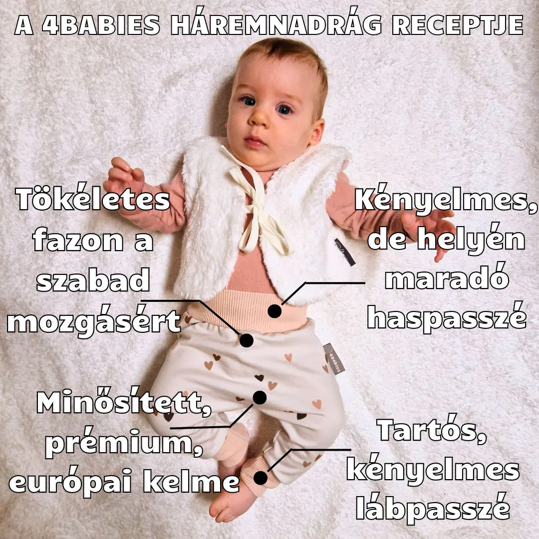 4BABIES "Dínó bébik" háremnadrág - Image 4