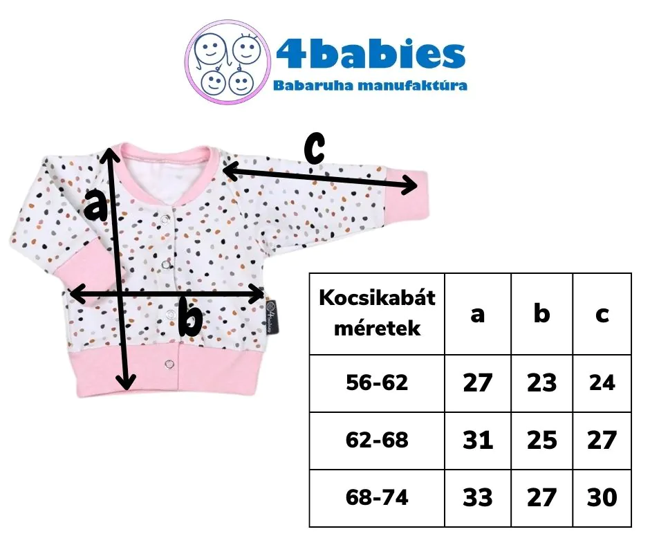 4BABIES Kocsikabát, kék kötött - Image 3