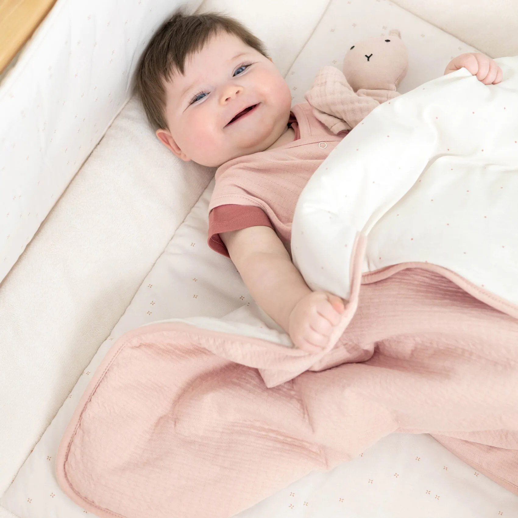 BEMINI Babatakaró, old rose, 75*100 cm, TOG 3 - Image 2