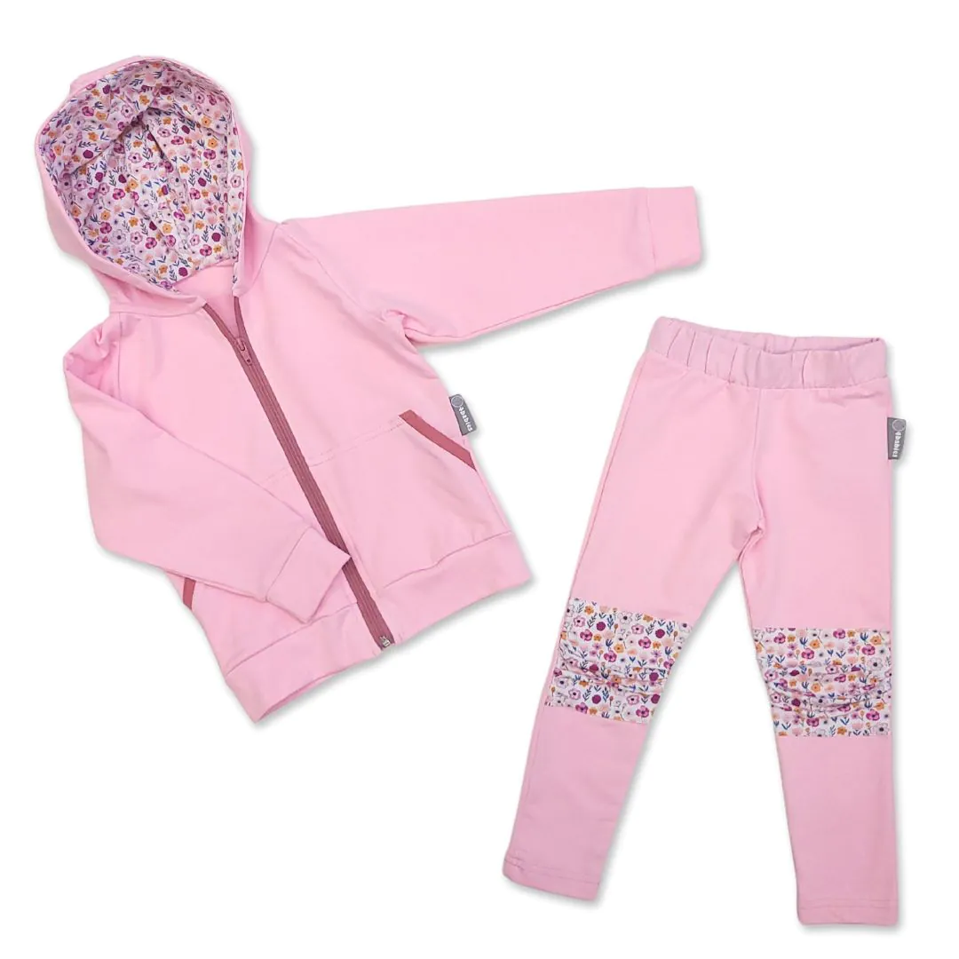 4BABIES "Vidám virágok" kislány pamut szabadidő együttes