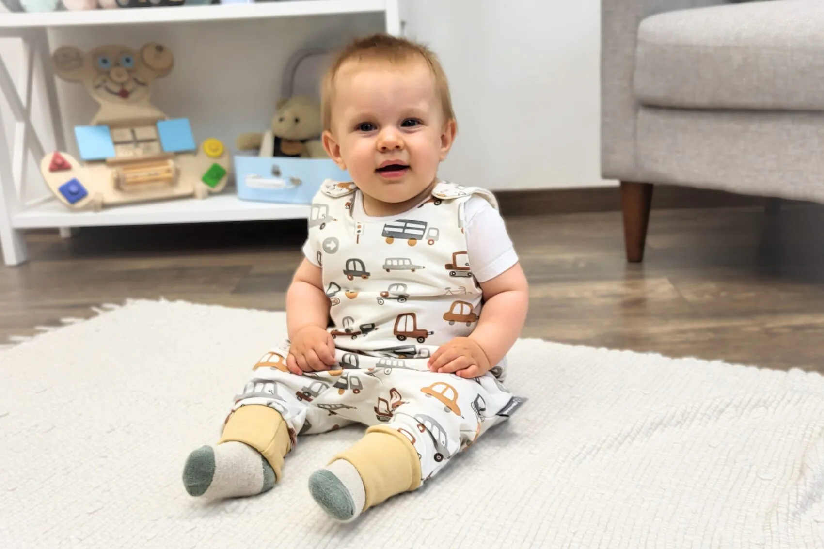 4BABIES "Csúcsforgalom" egyrétegű tipegő hálózsák - Image 2