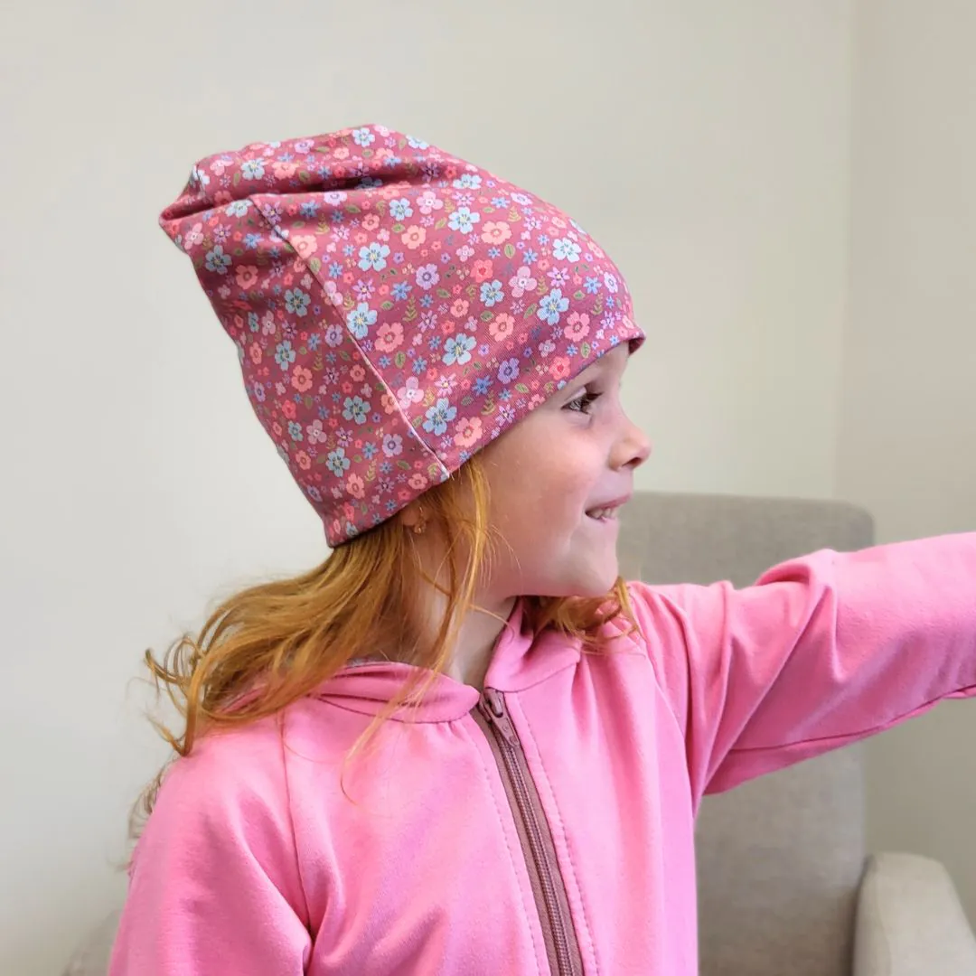 4BABIES "Virágvarázs" kétrétegű sapka-sál szett - Image 4