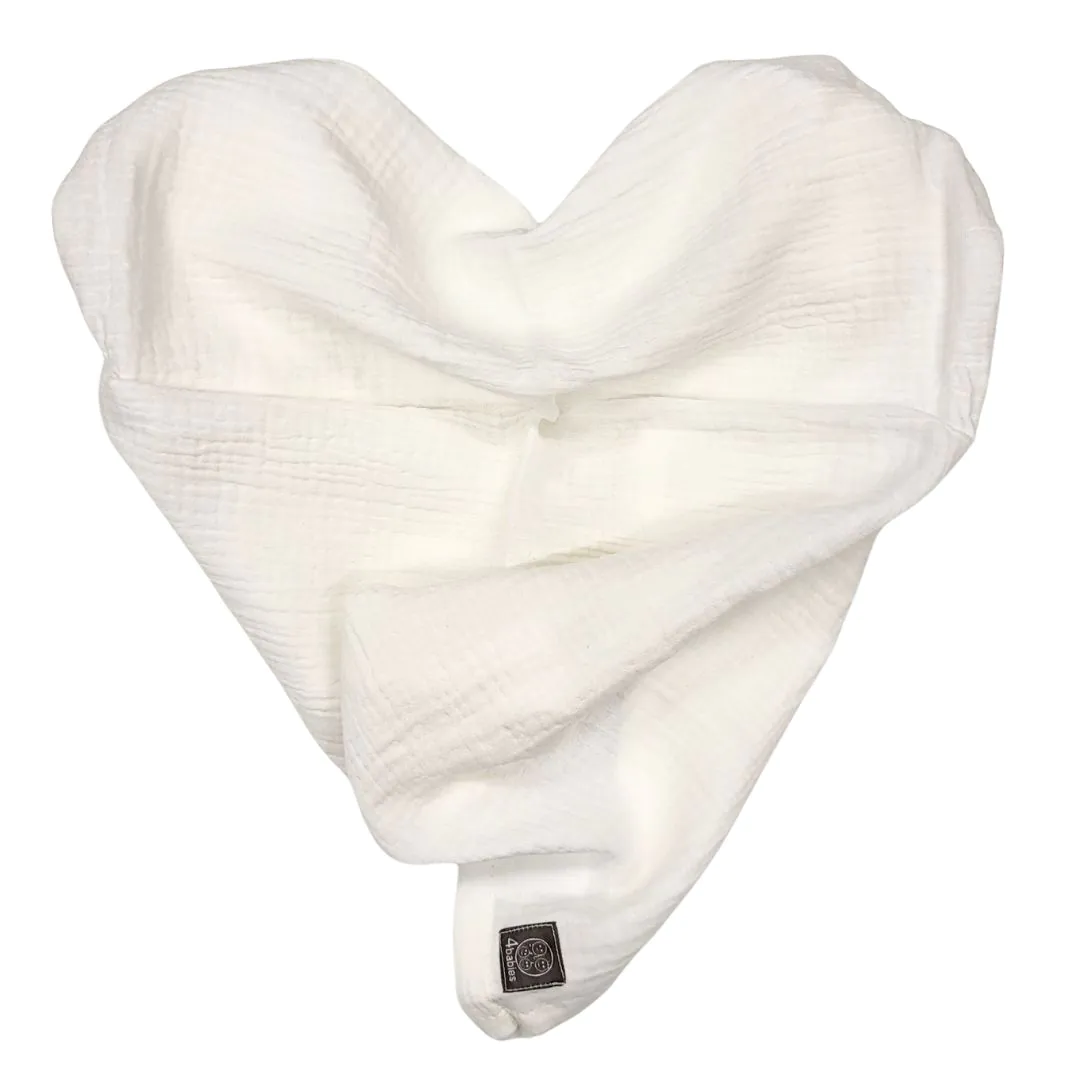 4BABIES Duplagéz pelenka, ecrü