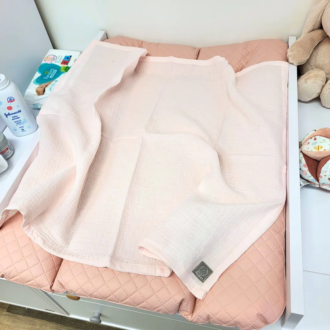 4BABIES Duplagéz pelenka, világos rózsaszín - Image 3