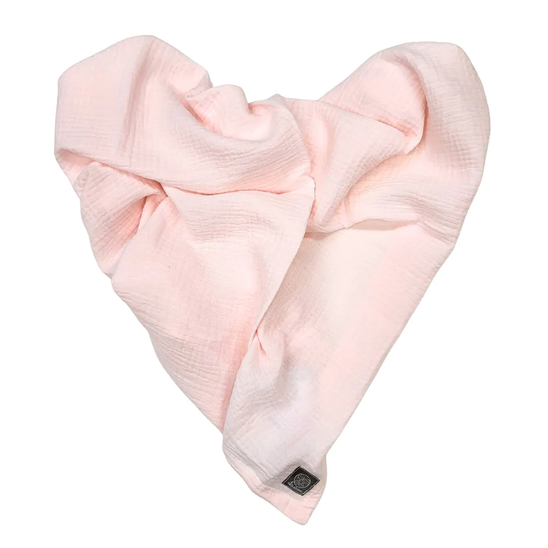 4BABIES Duplagéz pelenka, világos rózsaszín