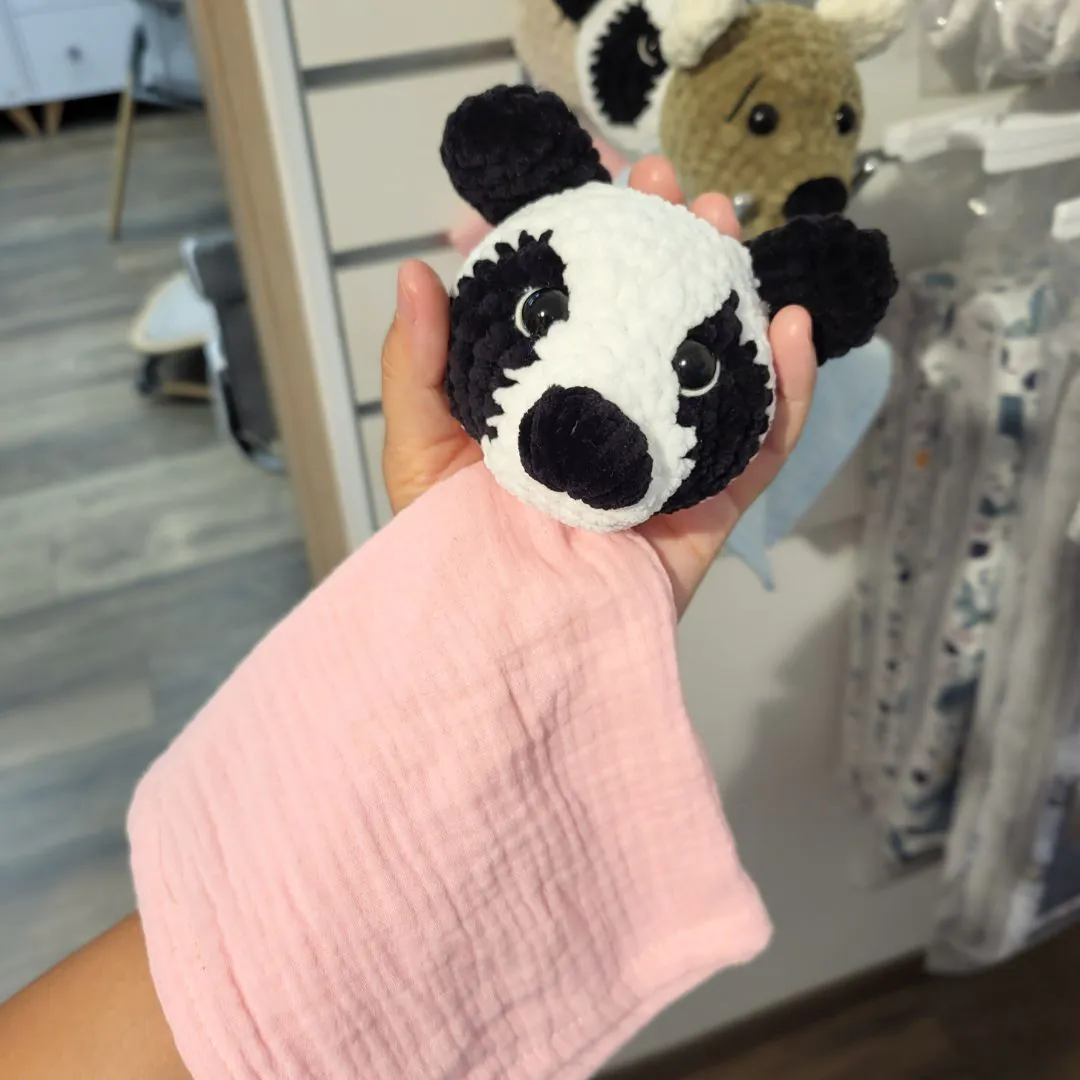 HORGOLT SZERETET Szundikendő, Panda - Image 3