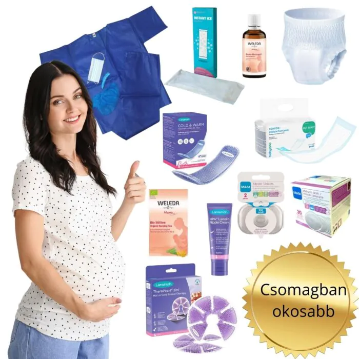 4babies Prémium Szülés + Szoptatás csomag - minden a kórházi napokra kell