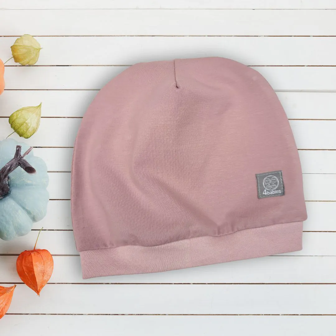 4BABIES Egyrétegű sapka, tört rózsaszín - Image 4