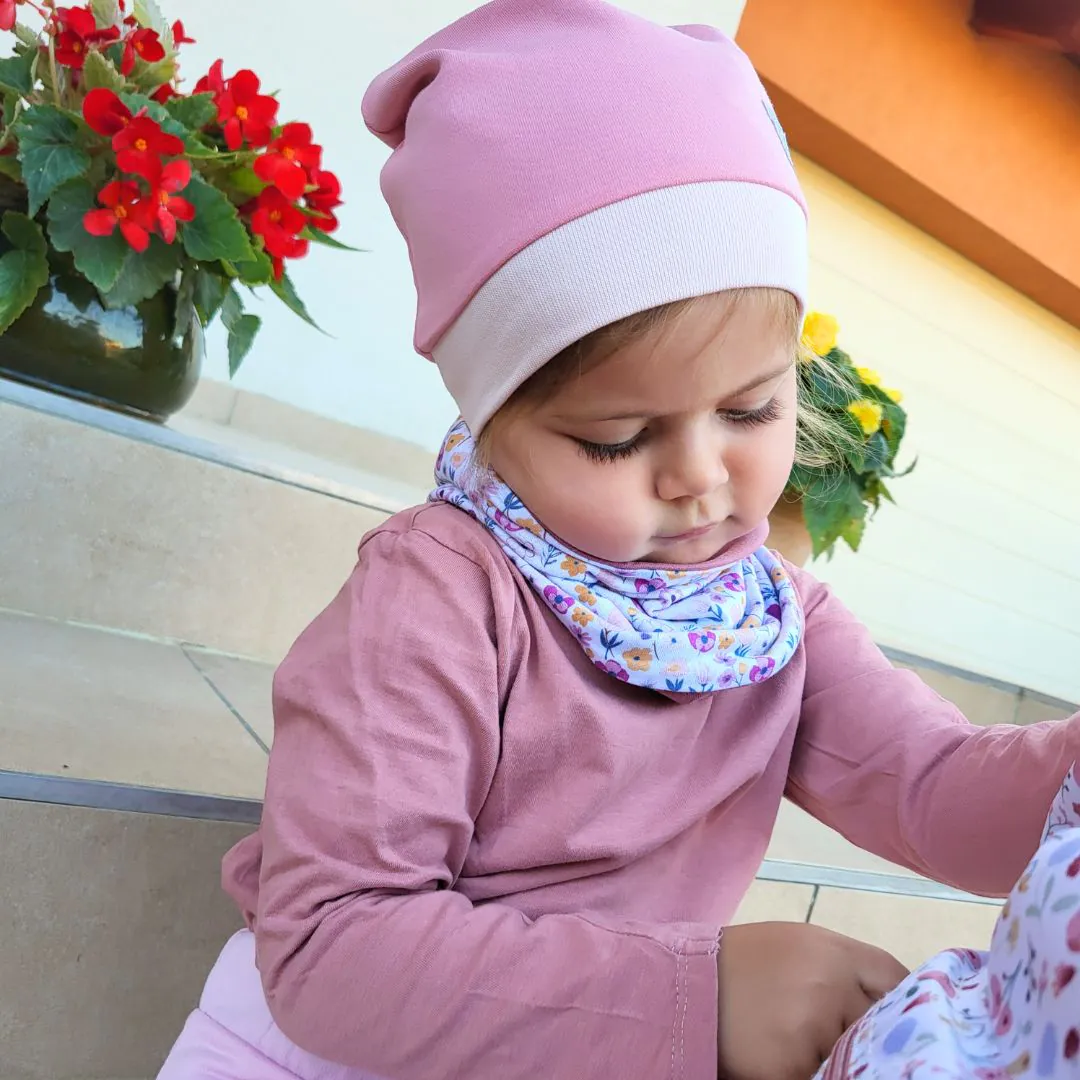 4BABIES Egyrétegű sapka, oldrose- pasztell rózsaszín - Image 2