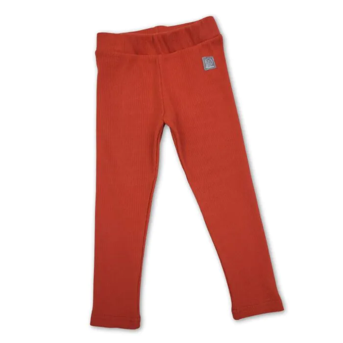 4BABIES Leggings, bordás, rozsda