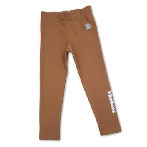 4BABIES Leggings, csokibarna