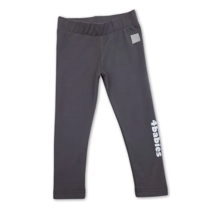 4BABIES Leggings, grafitszürke