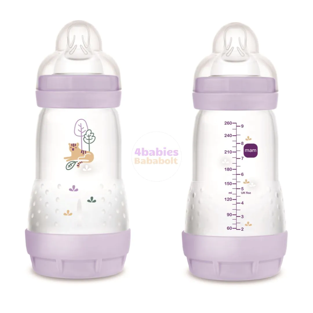 MAM Anti-Colic cumisüveg 260ml, tigris