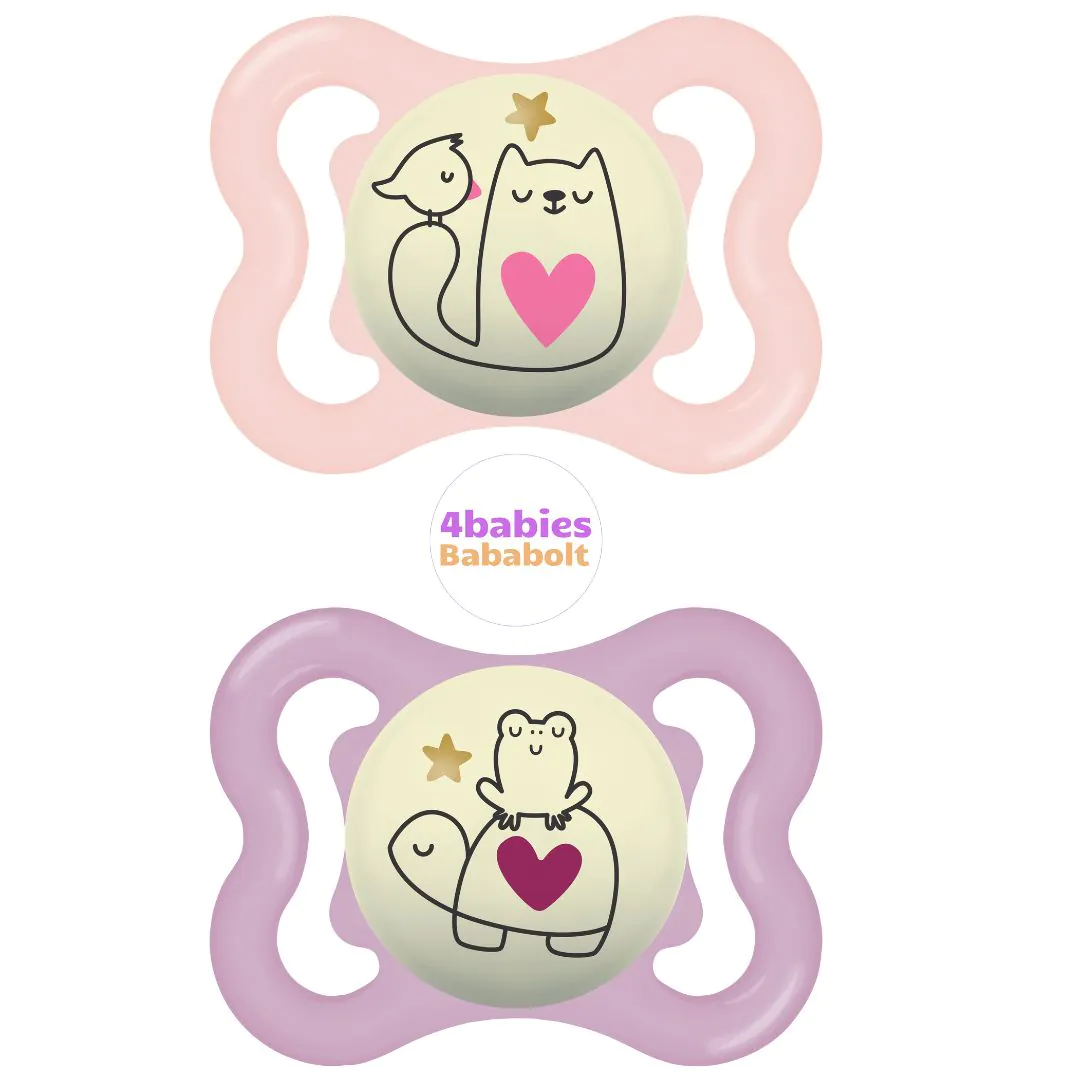 MAM Supreme Night cumi DUPLA 0+ hónap - cica & teknős