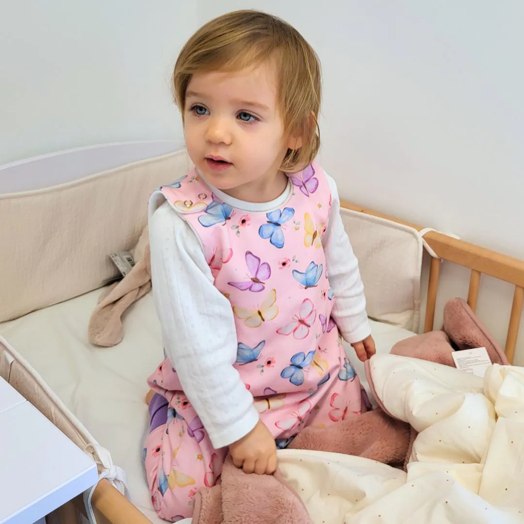 4BABIES "Vidám pillangók" egyrétegű tipegő hálózsák - Image 2