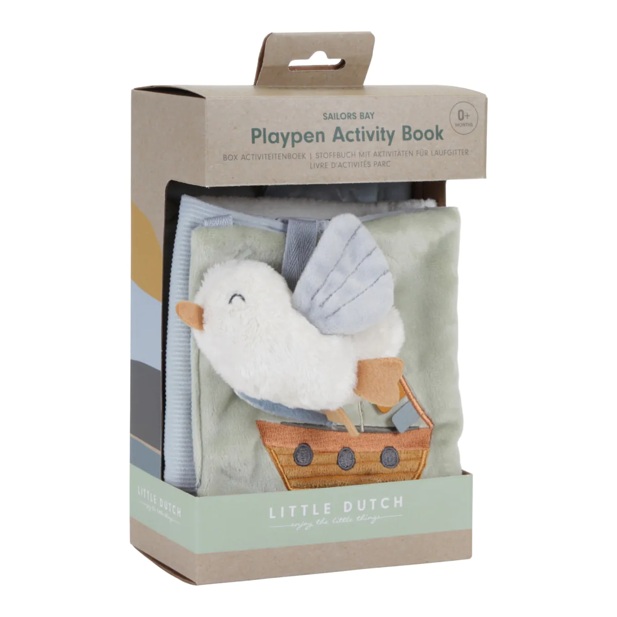 Little Dutch hajtogatható babakönyv - tengerész