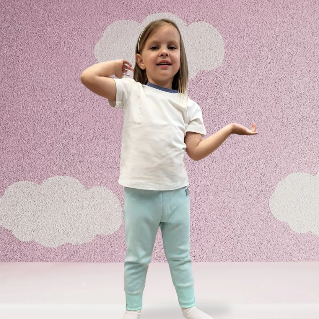 4BABIES Szabadidő nadrág, bambusz zöld - Image 2