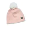 4BABIES Téli sapka, bordás rózsaszín