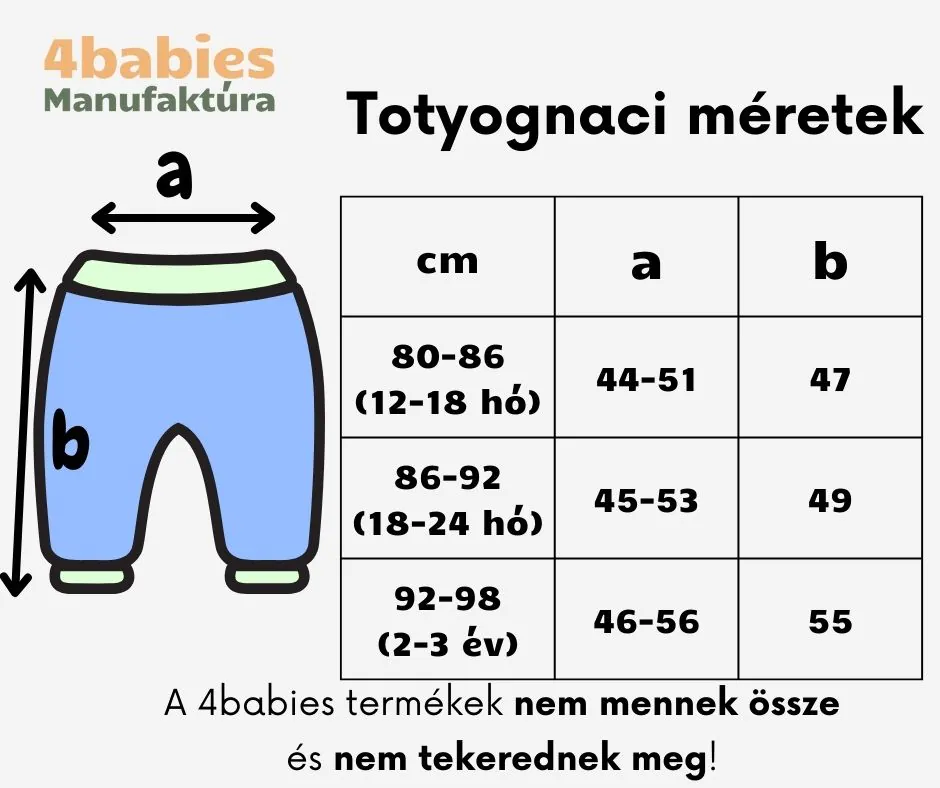 4BABIES "Virágvarázs" TotyogNaci, mályva - Image 3