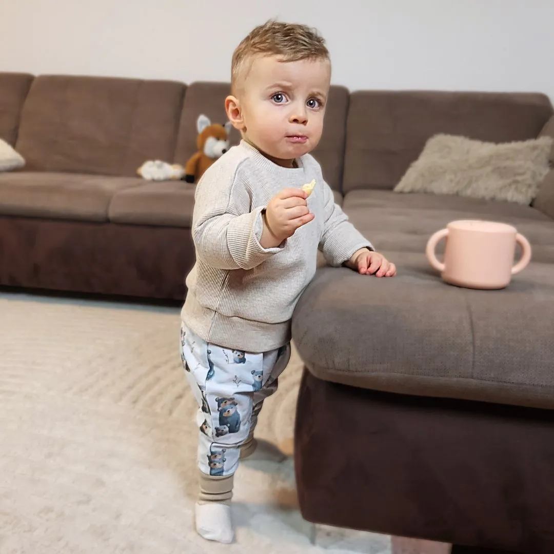 4BABIES Babapulcsi, bézs bordás - Image 2