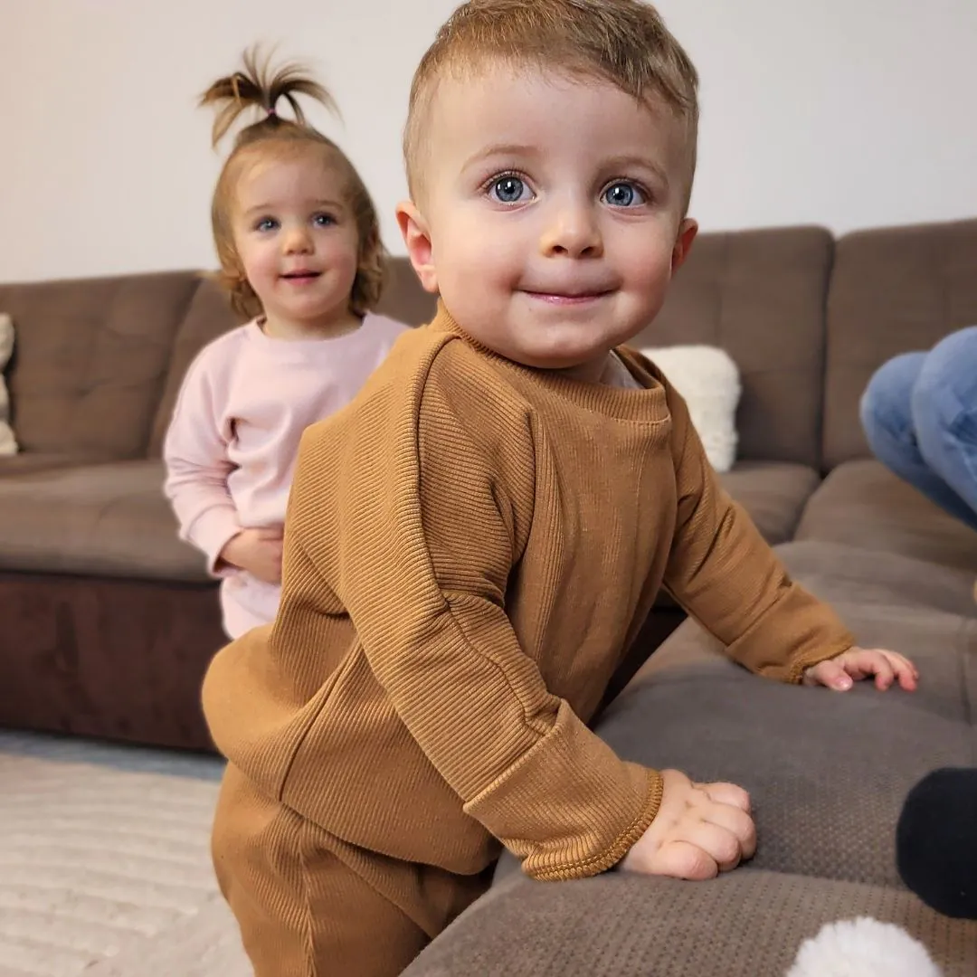 4BABIES Babapulcsi, karamell bordás - Image 2