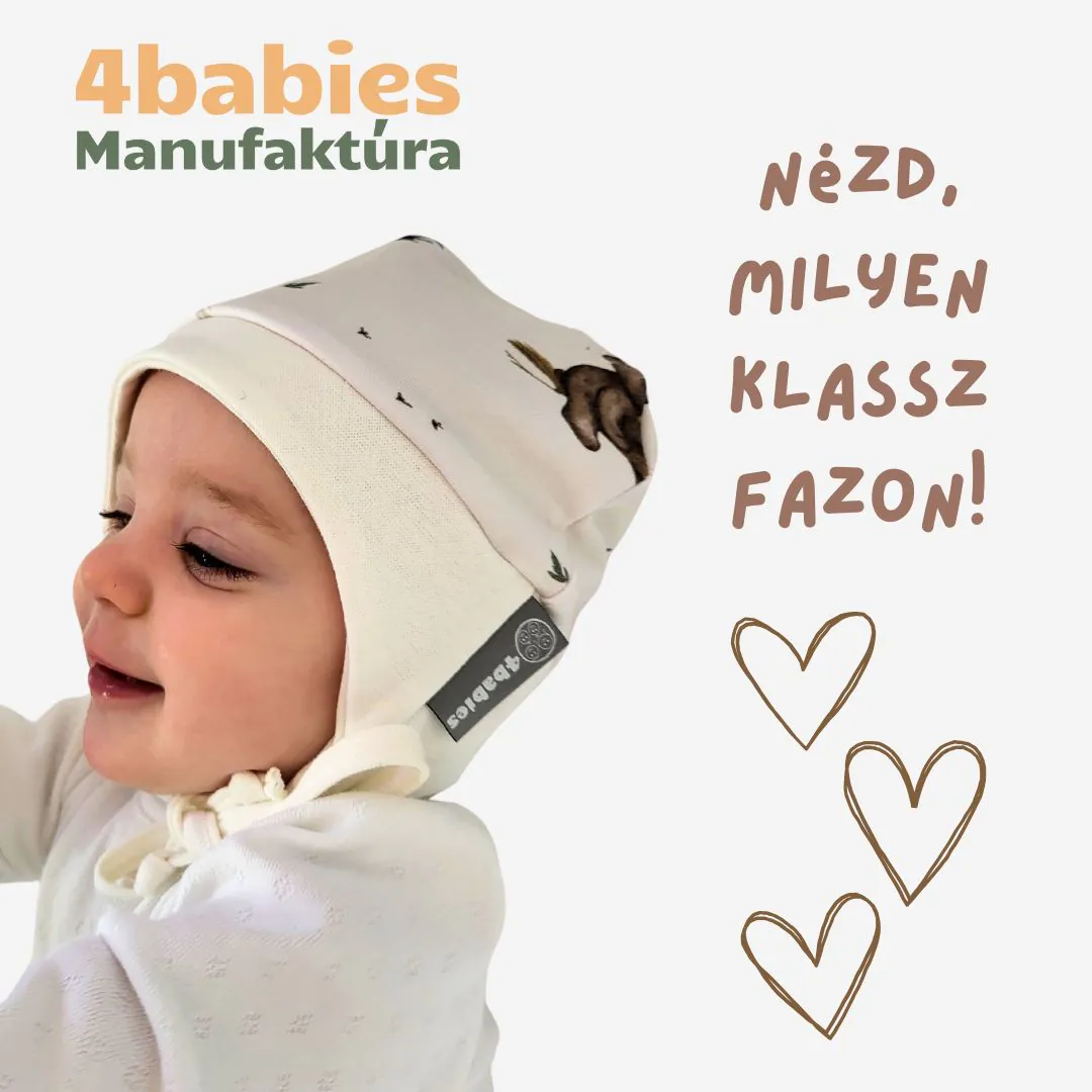 4BABIES "Szívözön" babasapka - Image 2