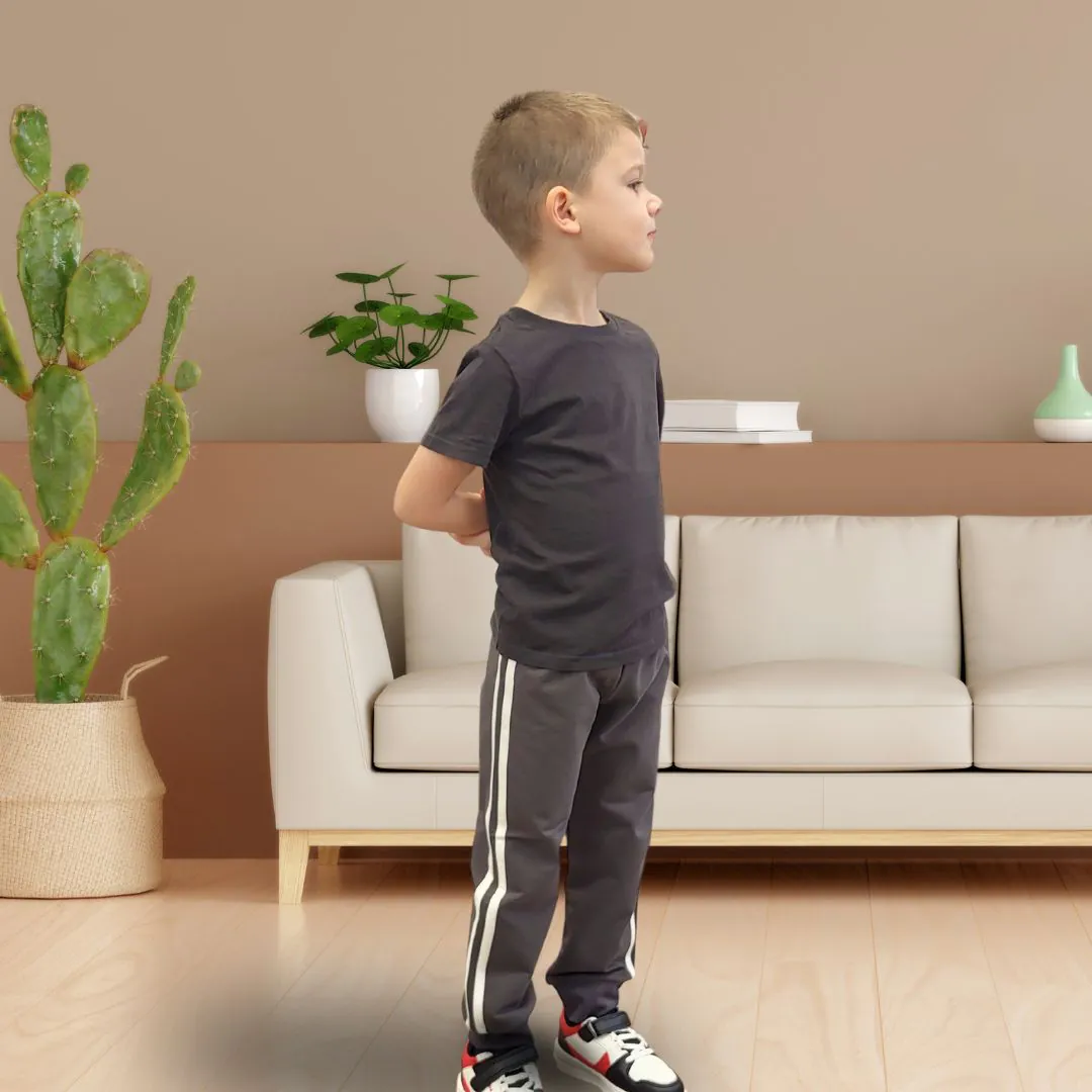 4BABIES Szabadidő nadrág, grafit - Image 2