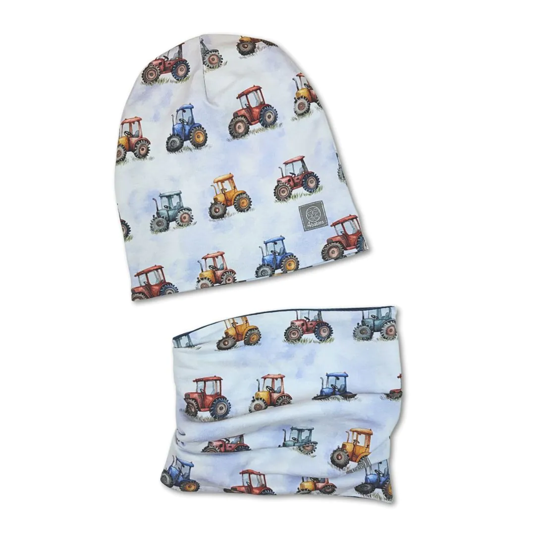 4BABIES "Traki Tali" sapka & sál szett