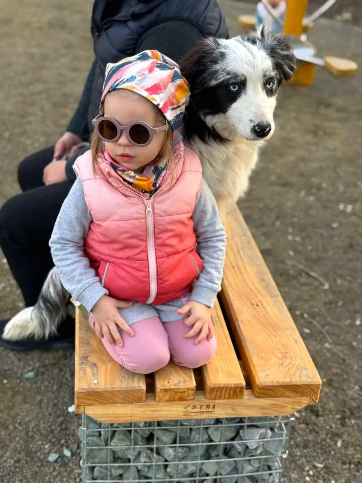 4BABIES "Akvarell" sapka & sál szett - Image 3