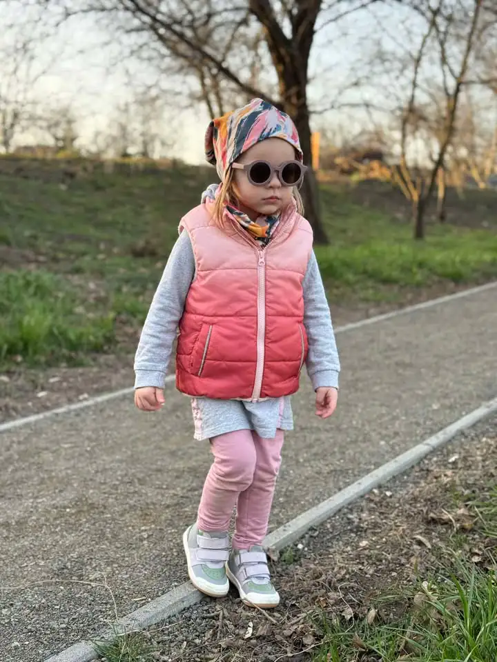 4BABIES "Akvarell" sapka & sál szett - Image 2