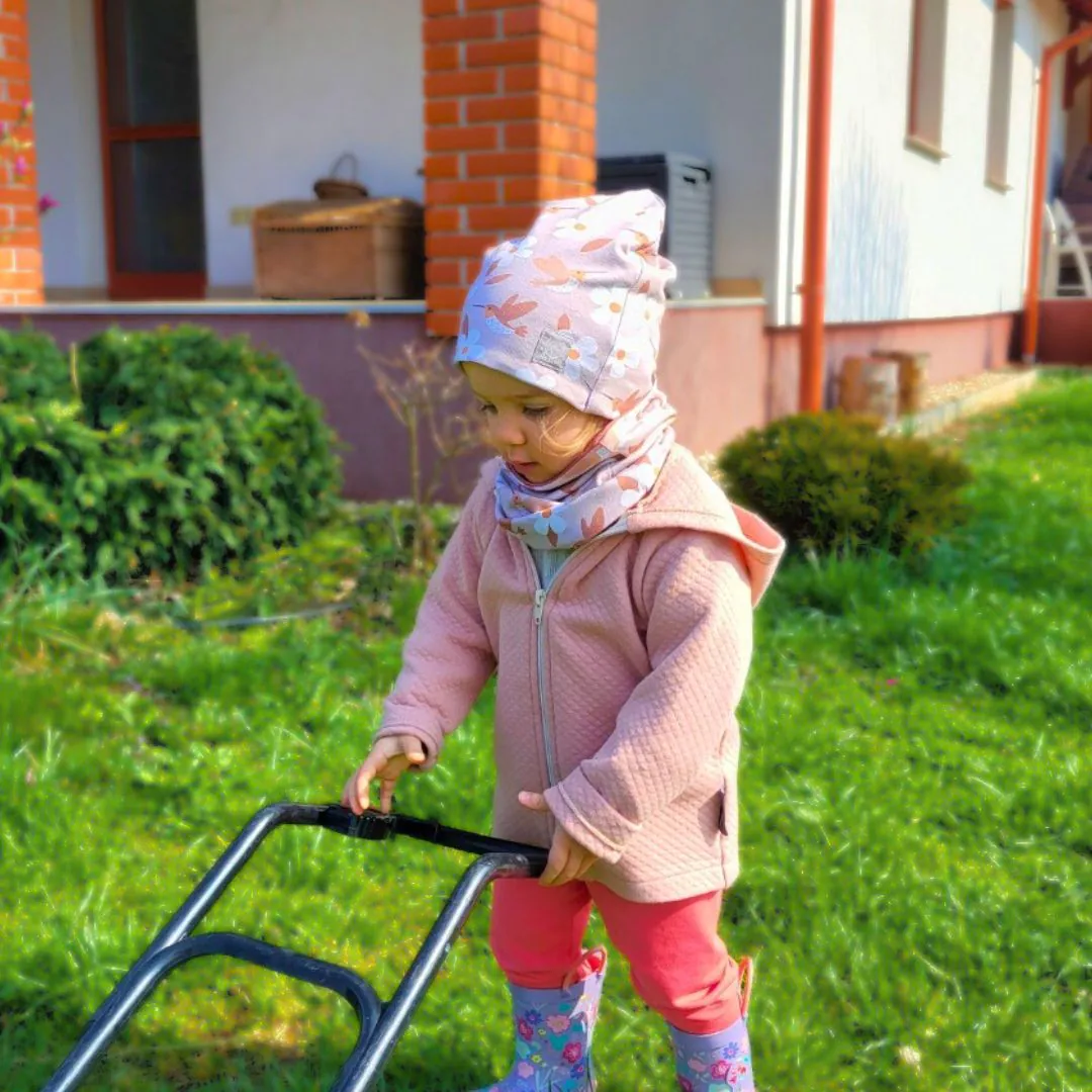 4BABIES "Kolibri" sapka & sál szett - Image 2