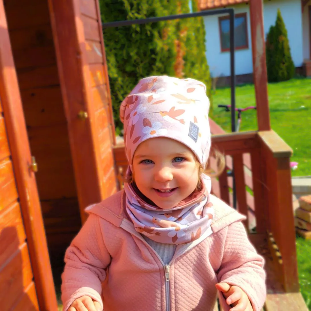 4BABIES "Kolibri" sapka & sál szett - Image 4