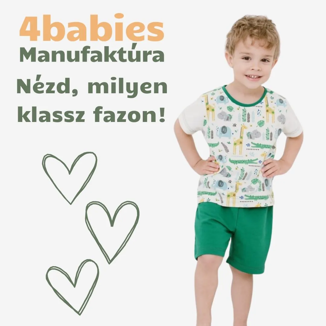 4BABIES Rövidnadrág, grafit - Image 2