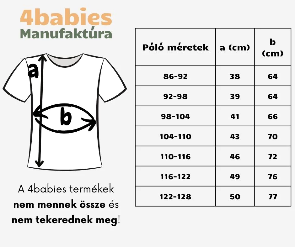 4BABIES "Paripám" póló & biciklis rövidnadrág szett - Image 4