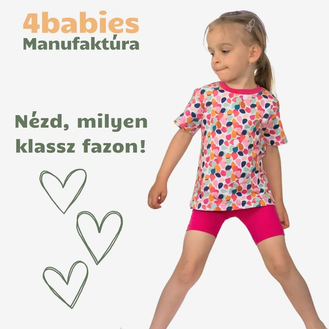 4BABIES "Vidám pillangók" biciklis rövidnadrág - Image 2