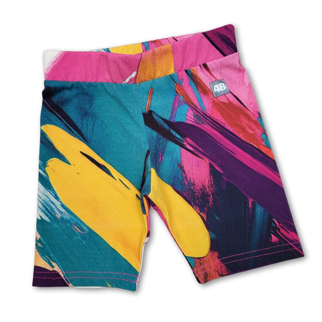 4BABIES Biciklis rövidnadrág, "Graffiti girl"