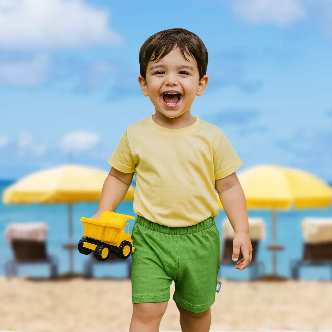 4BABIES Rövidnadrág, olíva - Image 2