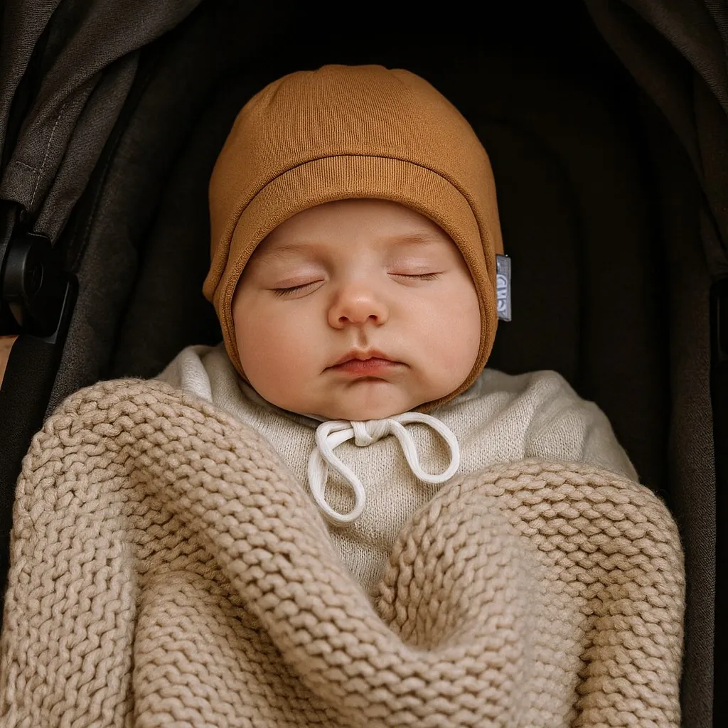 4BABIES Babasapka, karamell - Image 2