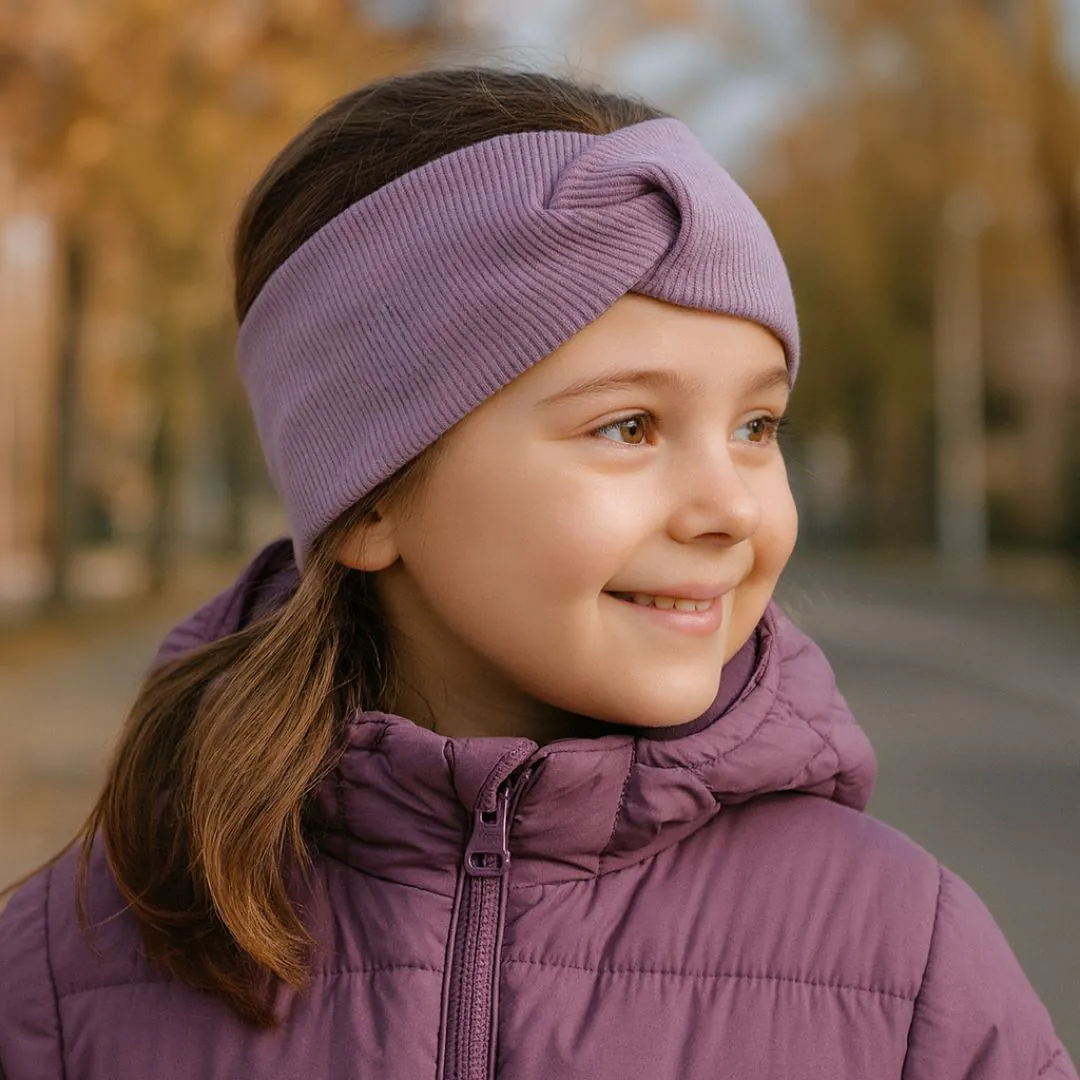 4BABIES Fülpánt, bordás lila - Image 2